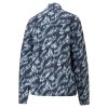Puma Golf Jacke Animal Print Blau Damen