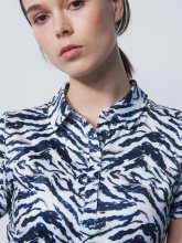 Daily Sports Polo Lens Printed Mesh Damen