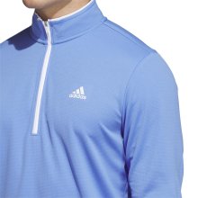 Adidas Golf Layer Lightweight 1/4-Zip Hellblau-Weiß Herren