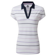FootJoy Golfpolo Gestreiftes Jacquard Mehrfarbig Damen