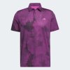 Adidas Golf Polo Flower Mesh Lila Herren