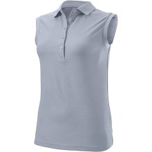 Wilson Staff Golfpolo Authentic Ärmellos Grau Damen