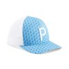 Puma Golf Cap Trucker Palms Weiß/Blau OSFA