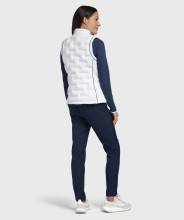 Penguin Golf Weste Insulated Weiß-Blau Damen