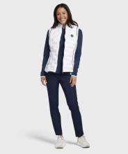Penguin Golf Weste Insulated Weiß-Blau Damen