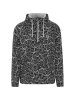 Penguin Golf Hoodie Windbreaker Print Schwarz Herren