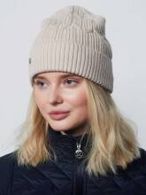 Daily Sports Golf Beanie Olivet Beige Damen
