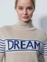 Daily Sports Golf Pullover Cozenza Dream Beige Damen