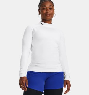 Under Armour Baselayer Heat Gear Authentics Weiß Damen