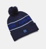 Under Armour  Beanie Halftime mit Bommel Navy-Royal Herren One Size