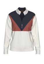 Coeurs de Cherie Pullover Geometric Fleece Mehrfarbig Damen