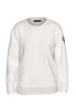 Coeurs de Cherie Pullover Round Neck Fleece Creme Damen