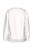 Coeurs de Cherie Pullover Round Neck Fleece Creme Damen