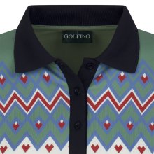 Golfino Golf Pullover Winter Game Stretch Langarm Mehrfarbig Damen