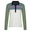 Golfino Golf Pullover Winter Game Stretch Langarm Mehrfarbig Damen