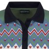 Golfino Golf Pullover Winter Game Stretch Langarm Mehrfarbig Damen