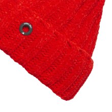 Adidas Golf Mütze Bommel Chenille Cable-Knit Rot Unisex One Size