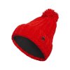 Adidas Golf Mütze Bommel Chenille Cable-Knit Rot Unisex One Size