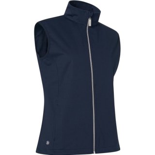 Abacus Golf Weste Lytham Softshell Navy Damen