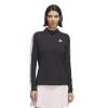Adidas Golf Mock Made with Nature Schwarz Damen
