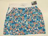 Callaway Skort Brilliant white Pfirsich Muster Damen UK M