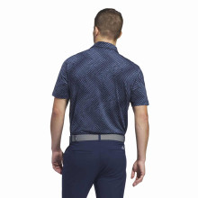 Adidas Golf Polo Allover Blau Herren