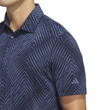 Adidas Golf Polo Allover Blau Herren