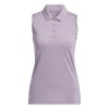 Adidas Golf Polo Ultimate Solid Sleeveless Pastellrosa Damen