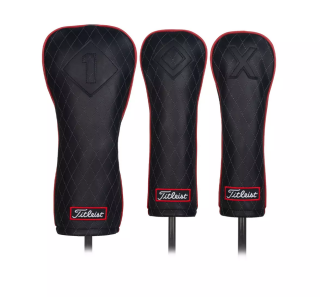 Titleist Headcover Jet Leather Schwarz Hybrid