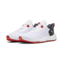 Puma Golfschuh Fusion Crush Sport Spikeless Weiß-Blau Herren