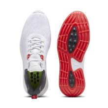Puma Golfschuh Fusion Crush Sport Spikeless Weiß-Blau Herren