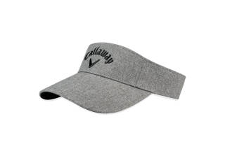 Callaway Golf Visor Liquid Metal Grau/Schwarz One Size