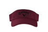Callaway Golf Visor Liquid Metal  Bordeauxrot/Schwarz One Size