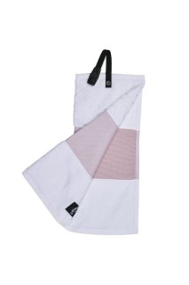 Callaway Schlägertuch Tri Fold Weiß/Mauve 53cmx40cm