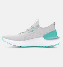 Under Armour Golfschuh Phantom Spikeless Grau-Türkis Damen