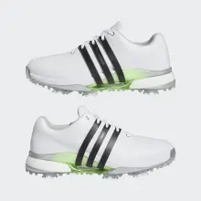 Adidas Golfschuh Tour360 2024 Medium Weiß/Schwarz/Lime Damen
