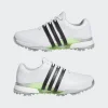 Adidas Golfschuh Tour360 2024 Weite Passform Schwarz/Weiß/Lime Herren