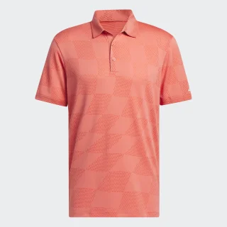 Adidas Golf Polo Textured Apricot Herren
