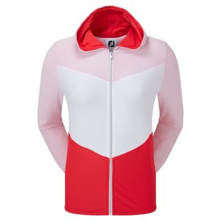 FootJoy Golf Layer Performance Full-Zip Pink/Rot Damen