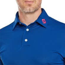 FootJoy Golf Polo Stretch Pique Royal Herren