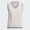 Adidas Golf Pullunder Go-To Beige-Navy Damen