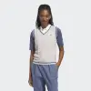 Adidas Golf Pullunder Go-To Beige-Navy Damen