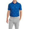 FootJoy Golf Polo Performance Thistle Lisle Royal Herren