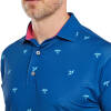FootJoy Golf Polo Performance Thistle Lisle Royal Herren