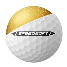 TaylorMade Golfball Speed Soft Weiß 1 Dutzend