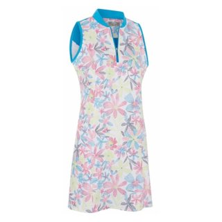 Callaway Golfkleid Chev Floral Gemustert Damen UK S