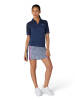 Penguin Golfpolo 1/2 Sleeve Mesh Blocked Navy Damen