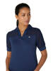 Penguin Golfpolo 1/2 Sleeve Mesh Blocked Navy Damen