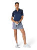 Penguin Golfpolo 1/2 Sleeve Mesh Blocked Navy Damen