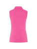 Penguin Golfpolo Sleeveles 1/4 Zip Mesh Block Pink Damen